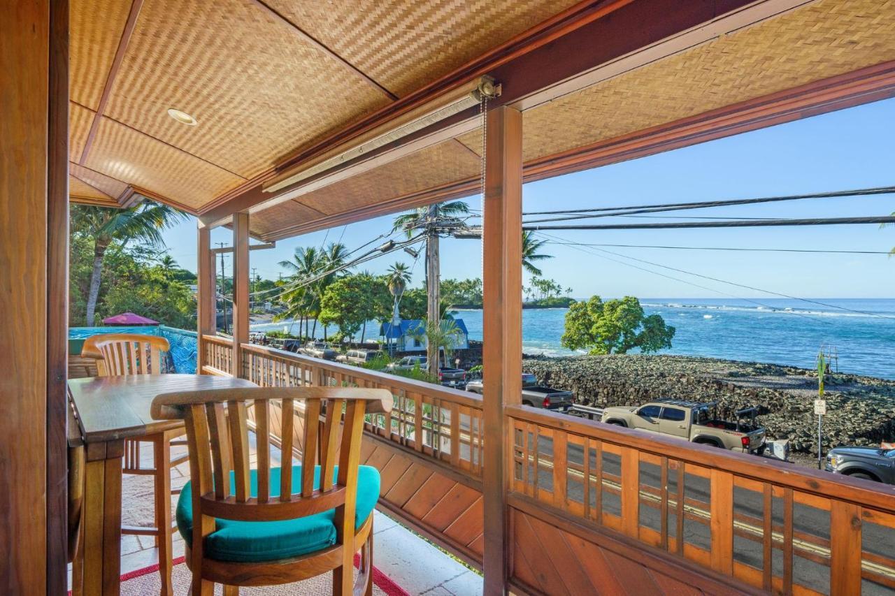 Appartement Seaspray Oceanview à Kailua-Kona Extérieur photo