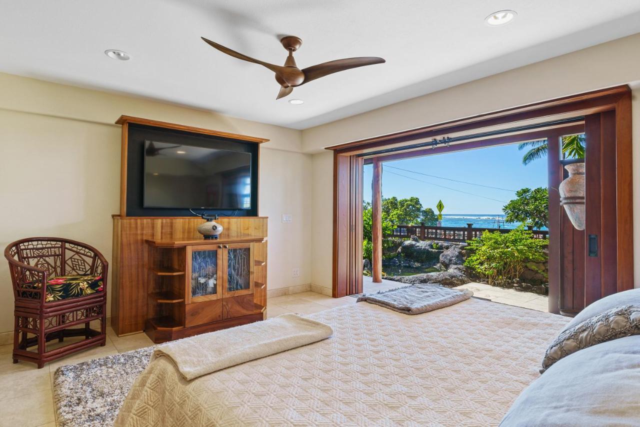 Appartement Seaspray Oceanview à Kailua-Kona Extérieur photo