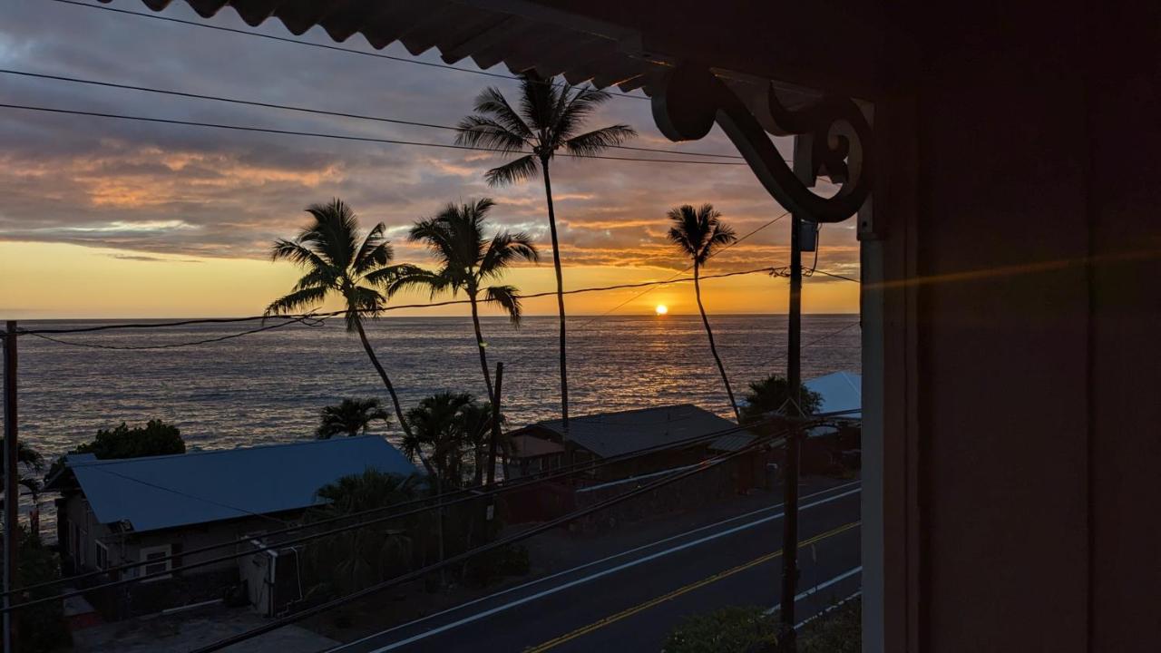 Appartement Seaspray Oceanview à Kailua-Kona Extérieur photo