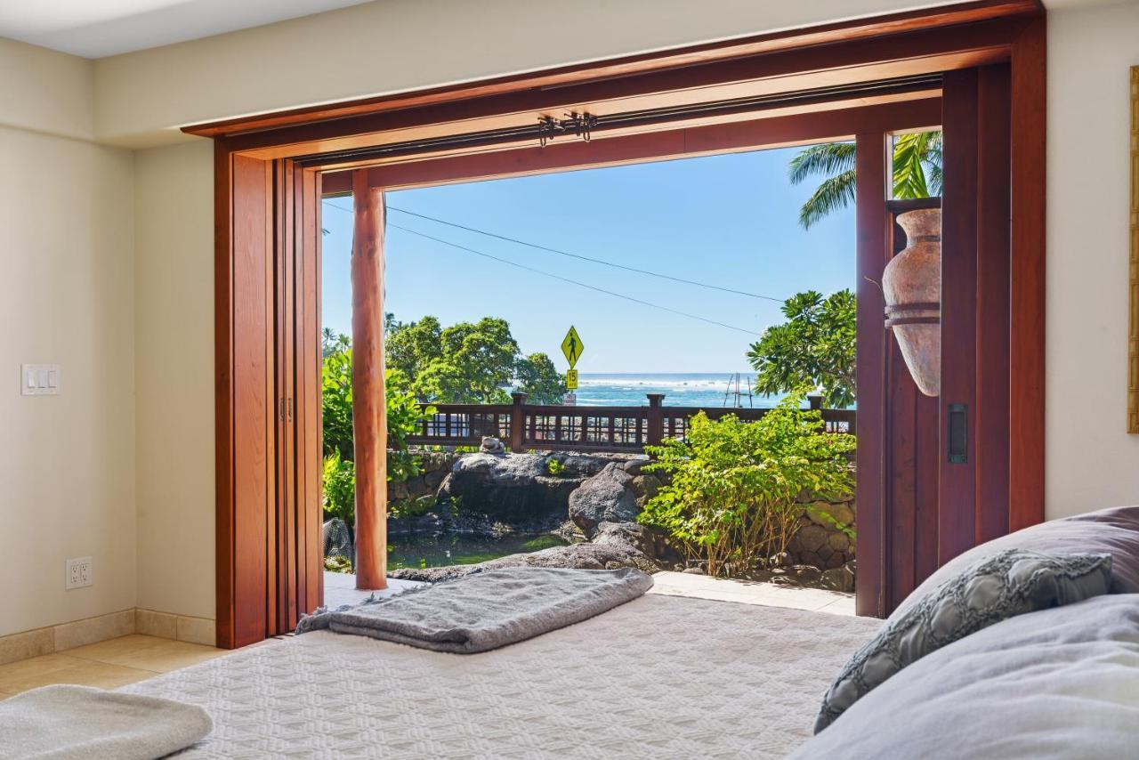 Appartement Seaspray Oceanview à Kailua-Kona Extérieur photo