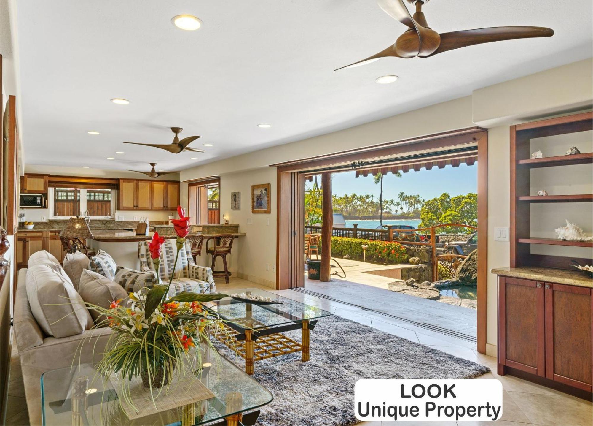 Appartement Seaspray Oceanview à Kailua-Kona Extérieur photo